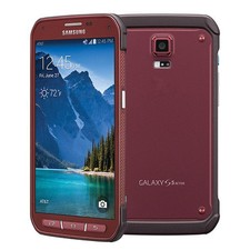 Samsung Galaxy S5 Active SM-G870A LTE 32GB 2GB RAM Android SmartPhone Red GradeA