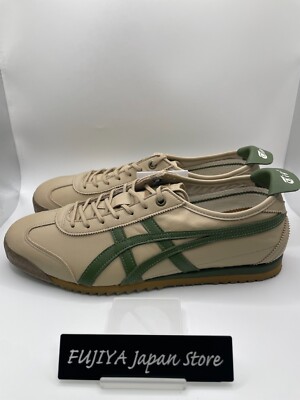 Onitsuka Tiger MEXICO 66 SD 1183A872 254 BEIGE / GREEN Japan New