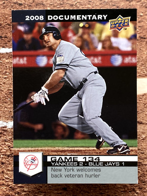 2008 Upper Deck Documentary Xavier Nady #4045