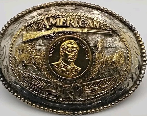 AWARD DESIGN MEDALS SILVERSMITH COLLECTION AN AMERICAN JOHN WAYNE GOLD SILVER PL