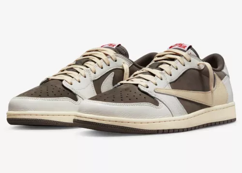 Air Jordan 1 Low OG AJ1 Travis Scott Sail Reverse Mocha (DM7866-162) - Size 11
