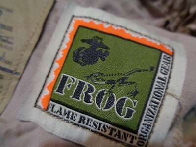 FROG USMC MARPAT LARGE REGULAR TAN DESERT Combat Trouser
