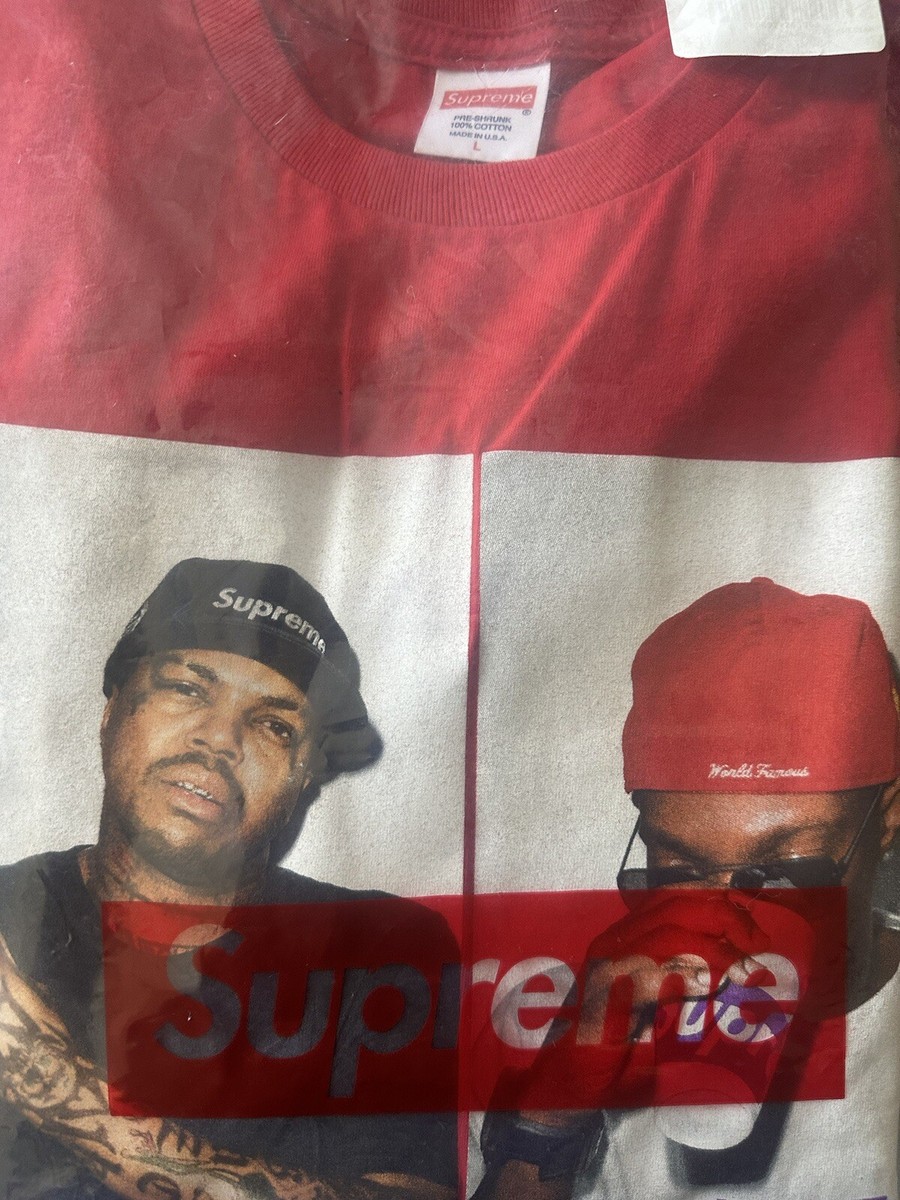 Supreme Three Six Mafia Tee Red Size Large BRAND NEW | eBay