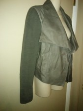 Joie Jevon Leather Jacket Smokey Brown - Size S (6) – Nwot $888