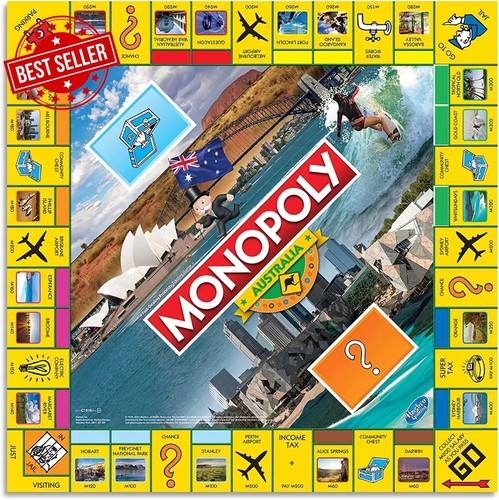 AUSTRALIA MONOPOLY - Board Game - Factory Sealed - Picture 3 of 4