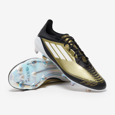 Adidas F50 X Elite FG Messi Cleats Men's Size 11 Brand New Gold