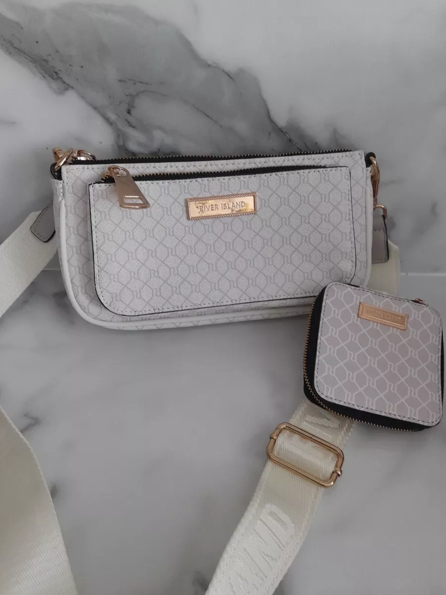 river island White cross body bag New Without Tags