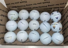 15 White TaylorMade TP5 Golf Balls - 2A  Condition - Free Shipping!