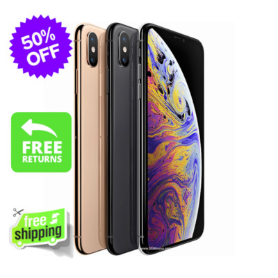 Apple iPhone XS 64|256GB Unlocked Att Verizon T-Mobile Screen 5.8'' 4G