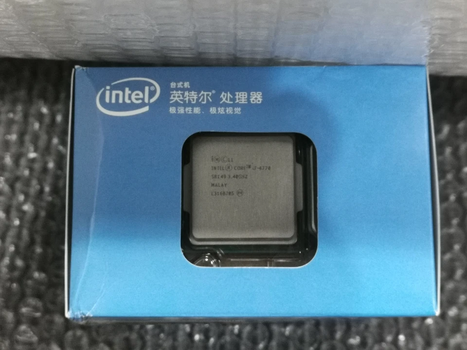 New Intel Core i7-4770 3.4 GHz SR149 Desktop Quad cord Core CPU Processor IN BOX - Image 3 of 3