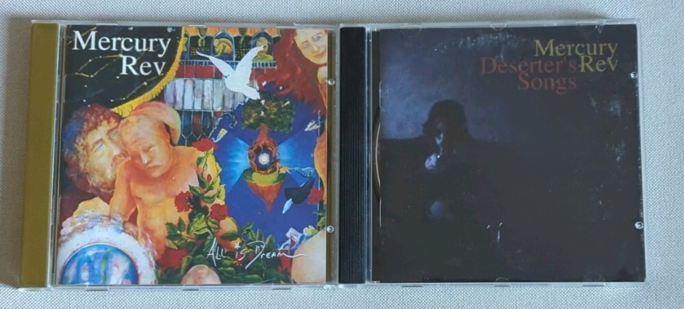 Lot of 2 CDs by Mercury Rev: Deserter's Songs  + All is Dream