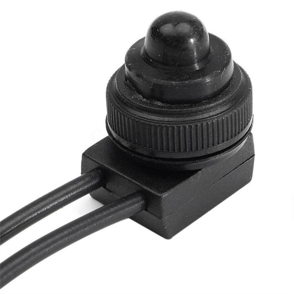 12V Waterproof Push-Button On-Off Switch Outdoor Lighting Motorcycle ...