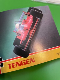 Super Sprint Nintendo NES Manual Instruction Booklet