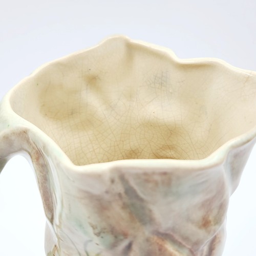 VTG ED RADFORD PITCHER ENGLAND "BUTTERFLY WARE" POTTERY 9” HAND PAINTED C1939 - Picture 9 of 15