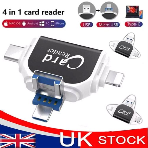 64GB Phoxfer Backup Photo Stick USB Memory Phone Flash Drive 4 in 1 USB Type C~ - Picture 26 of 31
