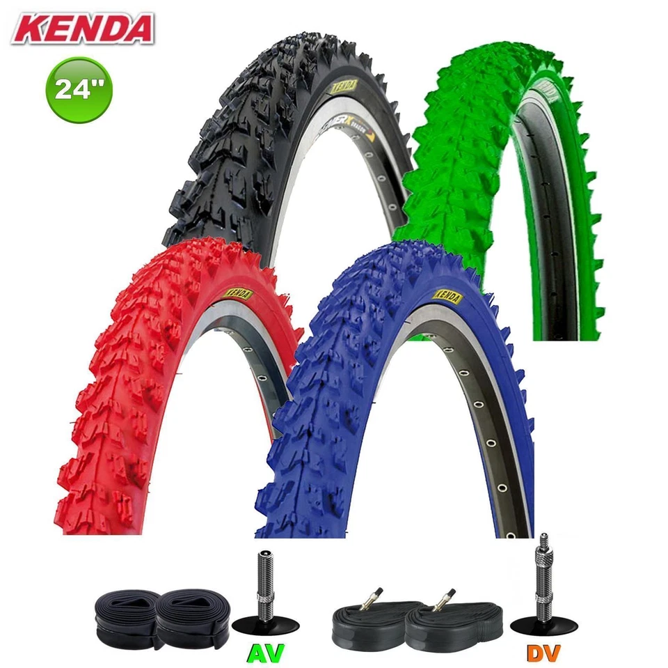 Kenda K-829 Psycho 24" MTB Fahrradreifen Fahrradmantel Grün 50-507 (24 x 1.95) - Bild 3 von 4