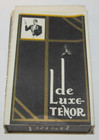 VINTAGE EMPTY 10 Cigarette Cardboard Box de Luxe Tenor London James Carlton — photo 1