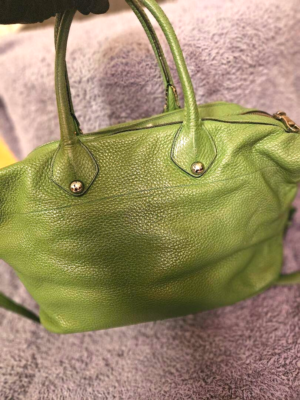 【希少グリーン】VINTAGE LOEWE May ショルダーバック Green Vintage Loewe May Shoulder Bag Designer Handbag