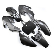 ESTILO FIBRA DE CARBONO Carenados de guardabarros de plástico Honda CRF50 XR50 CRF XR 50 SDG SSR
