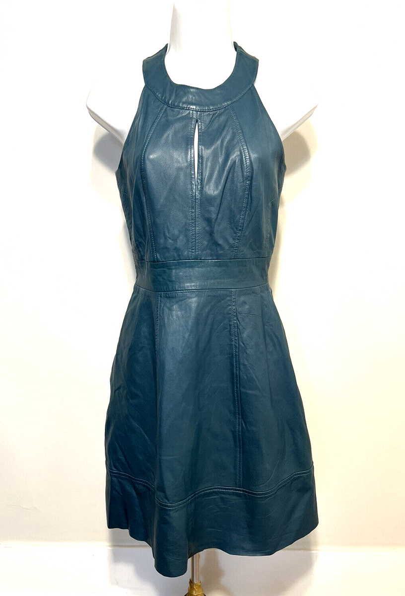 FRENCH CONNECTION Genuine Leather Dress 0 | eBay