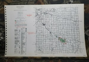 Ingham County Plat Map Vtg 1953 Ingham County Michigan Dept Conservation Plat Maps | eBay