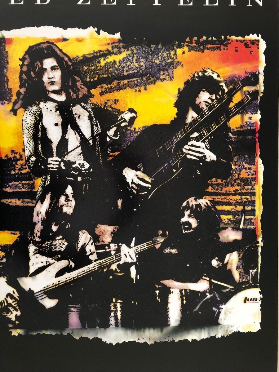 LED ZEPPELIN,OFFICIAL MYTH GEM LTD 2002 POSTER | eBay