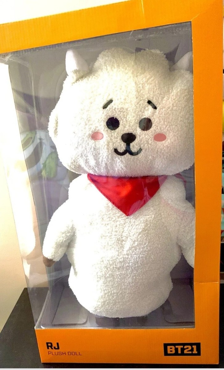 US Seller BTS BT21 Jumbo RJ plush standing doll(Please Read
