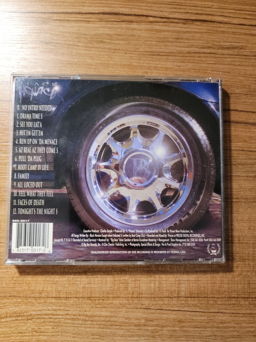 BLACK MENACE - DRAMA TIME - CD Louisiana G-Funk Gangsta vg+ | eBay