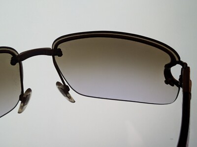 Gucci Sunglasses GG2766/F/S Silver Metal Gray Lens Square Rimless