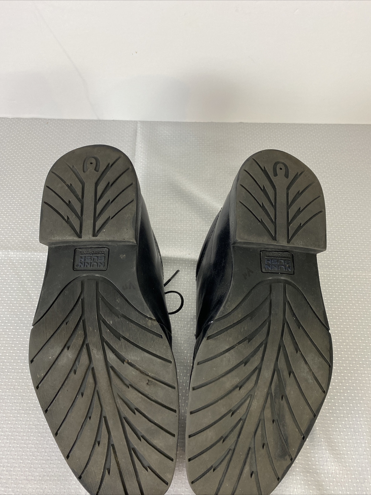 SAOLA Nunn Bush punta da bici Oxford da uomo Kore Pro nera stringata taglia 10