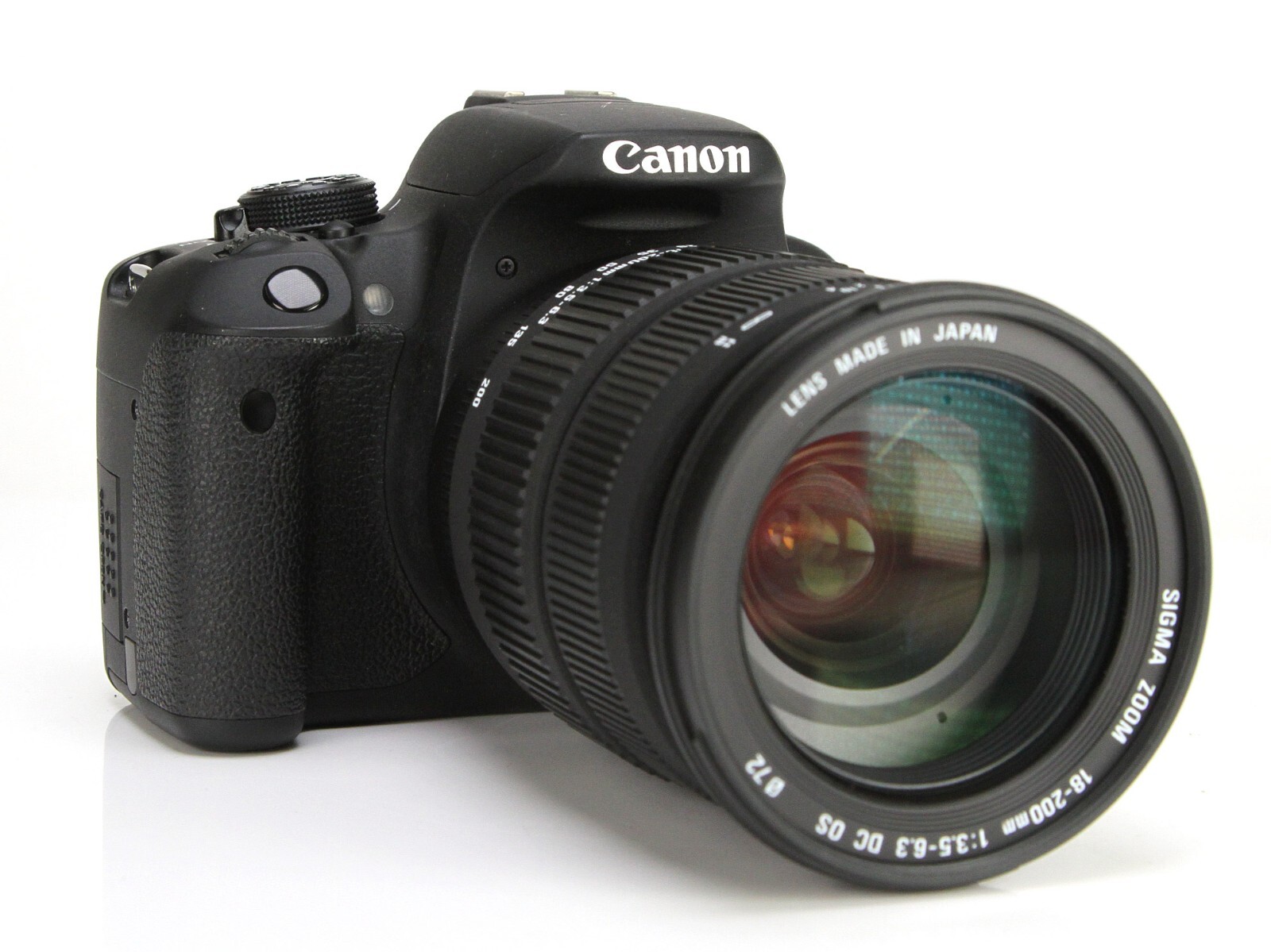 Canon EOS Rebel T5i 700D DSLR Camera & Sigma DC 18200mm OS Lens Kit 7