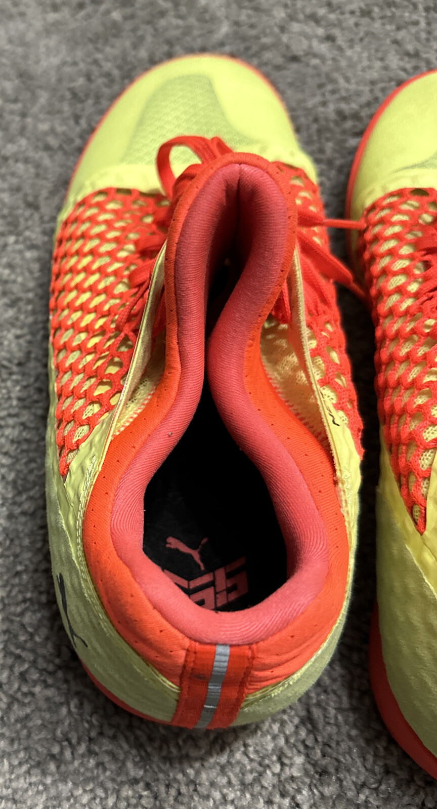 PUMA 365 Netfit CT Soccer Sneakers Fizzy Yellow-red Blast-Puma Black Men’s 11.5 thumbnail 10