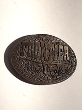 VINTAGE FRONTIER HOTEL LAS VEGAS BELT BUCKLE