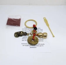 TALISMAN LLAVERO ATRAE DINERO SUERTE SALUD Y PROTECCION ORACION E INSTRUCCIONES