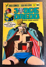 JUDGE DREDD 4 Brian Bolland Cover Pat Mills John Wagner Eclipse 1984 Volume 1