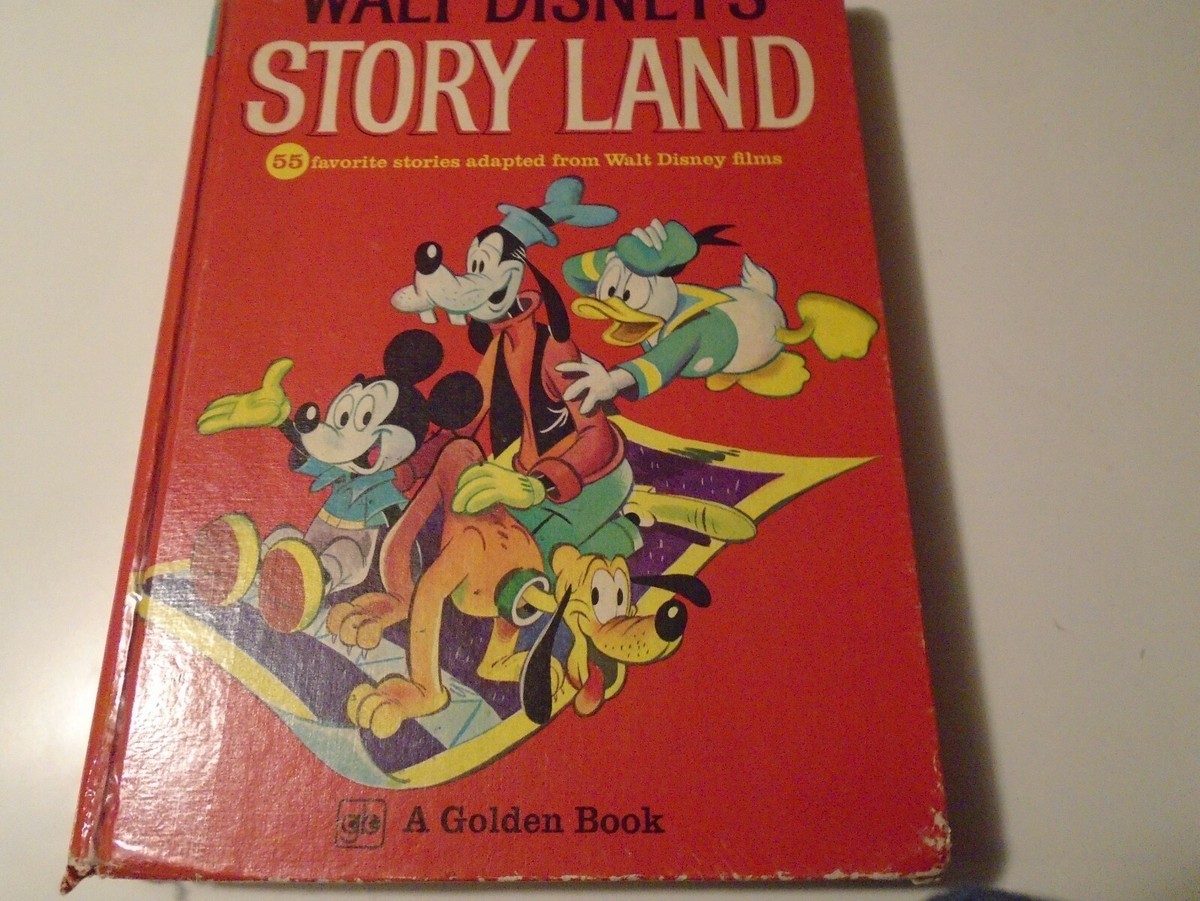Vintage Walt Disney's Story Land 1962, Golden Press 55
