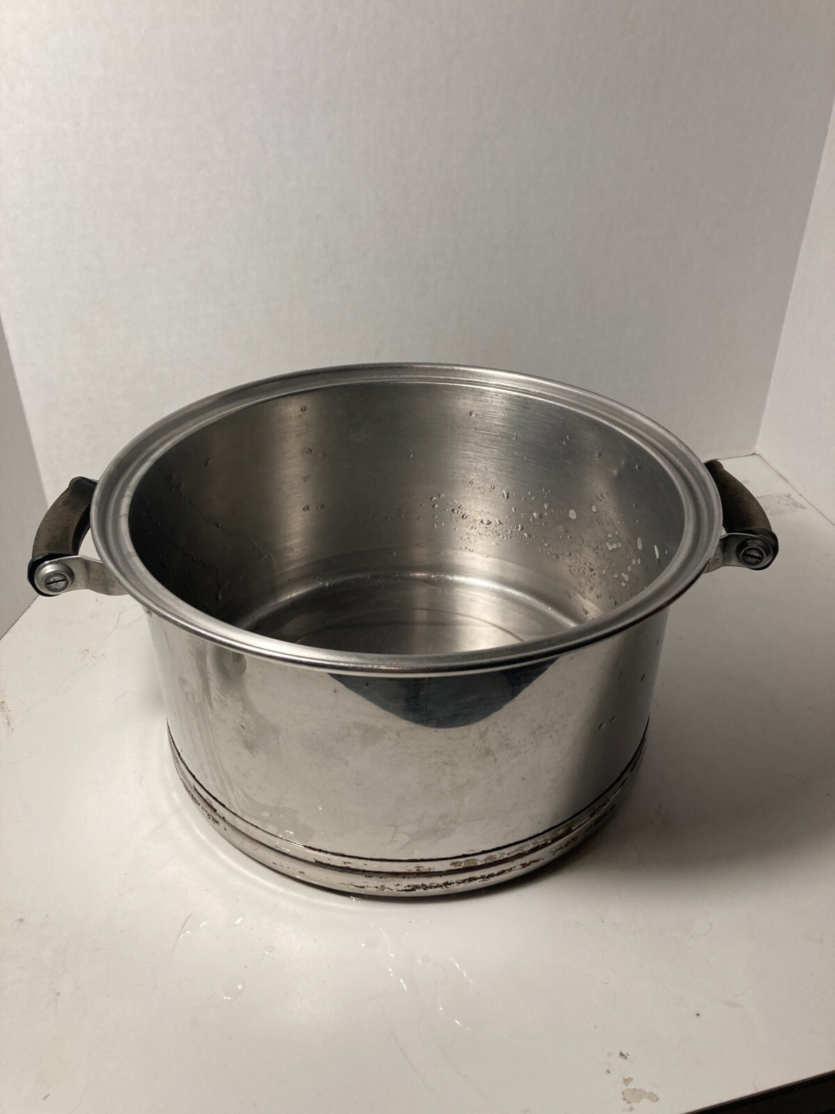 Vintage Lifetime Stock Pot Pan Stainless Steel 188 MID CENTURY MODERN