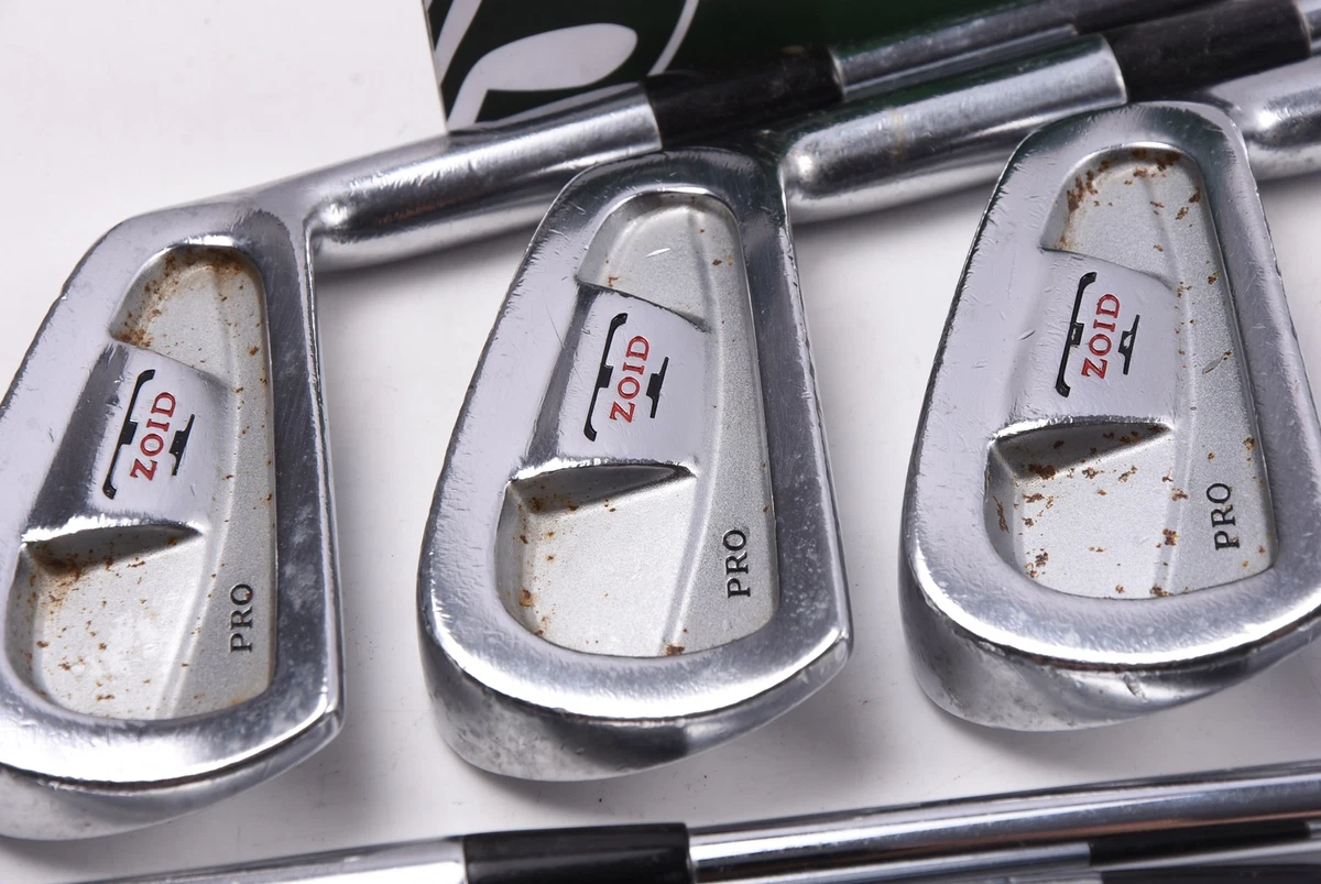 Mizuno T Zoid Pro Irons 3 PW Regular Flex Dynamic Gold