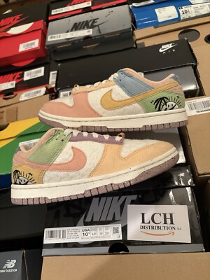 Nike Dunk Low SE Sun Club Retro DQ0265-100 Women s Size 5y/6.5w NO BOX