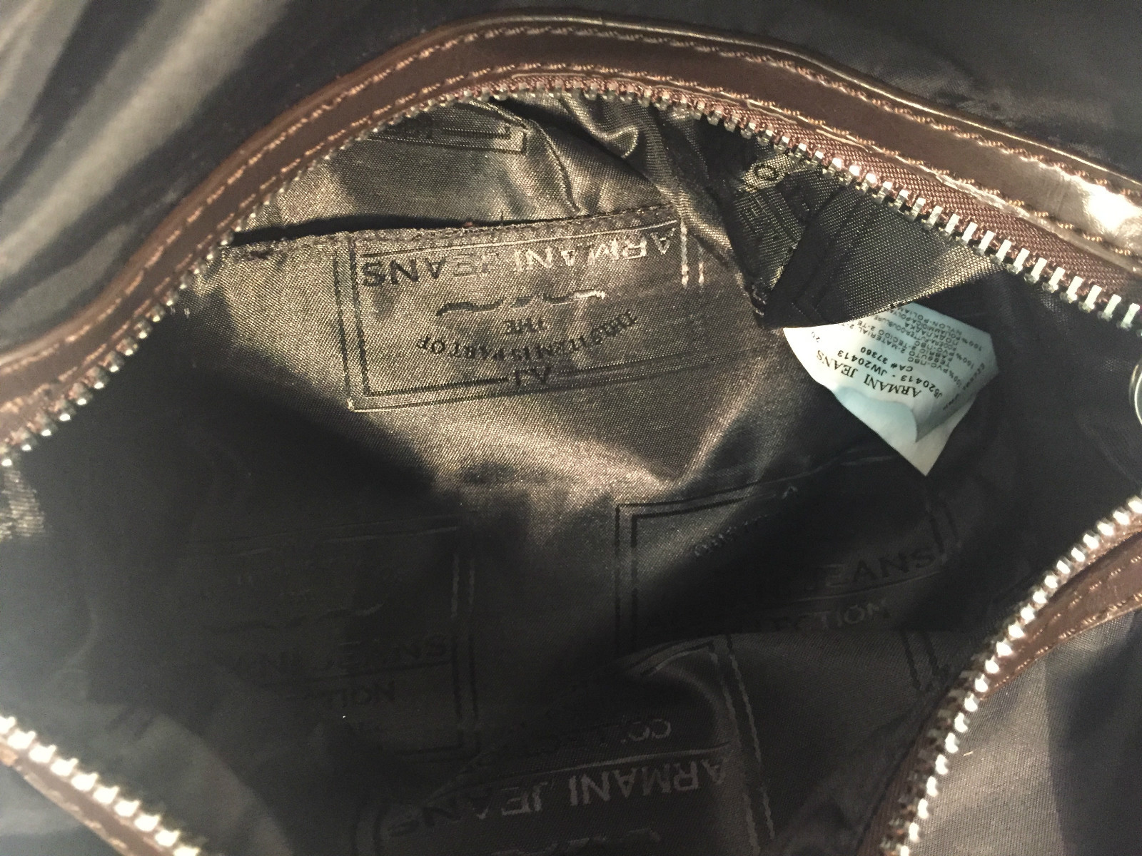 Authentic "Armani Jeans" / Authentic "Armani Jeans" Bag — image 4