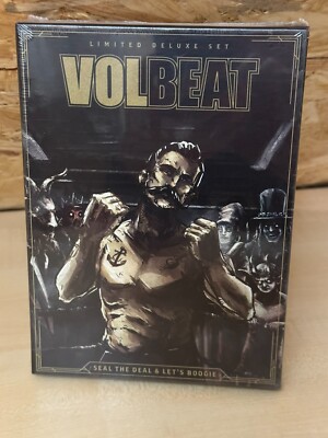 Volbeat    Seal the Deal & Let`s Boogie Limited Deluxe Set Bonus CD Poster  NEU!