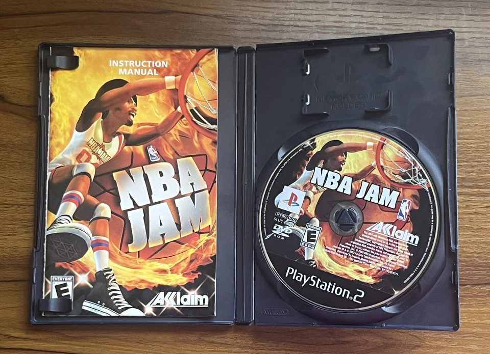 NBA Jam Sony PlayStation 2 PS2 2003 CIB Complete W/ Manual & Registration Card - Image 2 of 4