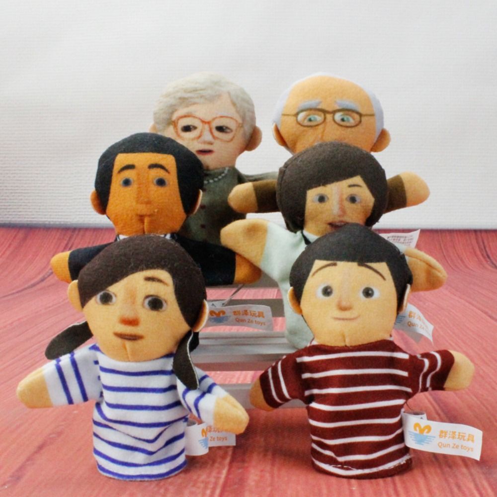 Children's Hand Puppet Family Member Puppet Educational Toy Finger