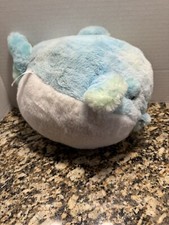 FAO Schwarz 12" Glow Brights LED with Sound Blowfish Toy Plush. Tested And Works