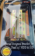 Bytecc Computer Drive Mount Kit BRACKET-25350 allows two 2.5in drive to 3.5in