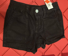 Old Navy Girls Black Shorts Size 5 NWT