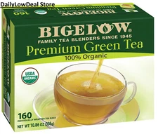 Bigelow Premium Organic Green Tea (160 Ct.)