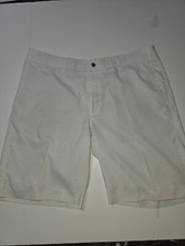 Callaway Performance Short Mens White Stretch Soft Touch Classic Fit Casual