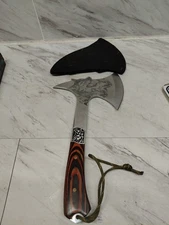 SURVIVAL TACTICAL TOMAHAWK THROWING AXE BATTLE Hatchet Camping Hunting Tool