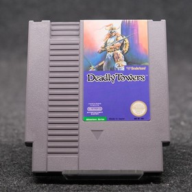 Deadly Towers (NES) CIB - Authentic Great Condition